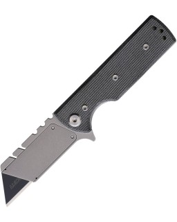 Chaves Knives C.H.U.B. Razor Blade Micarta handle flipper Linerlock