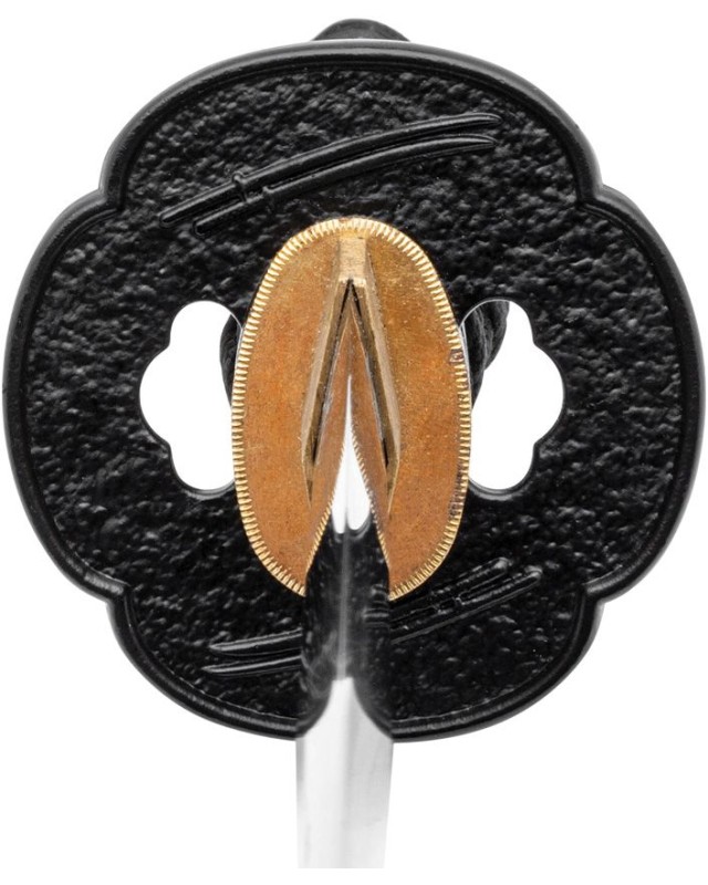 UNITED CUTLERY Shikoto Longquan Master Katana double edge T10 High-Speed Tool Steel blade Brass Dragon Menuki