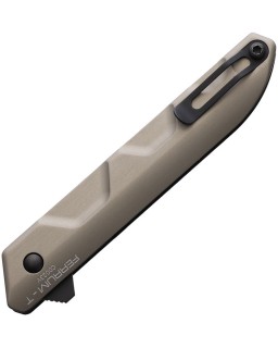 Extrema Ratio Ferrum T N690 steel black MIL-C-13924 burnished blade mud aluminium handle flipper Linerlock