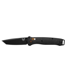 Benchmade Bailout Folding Knife S90V Steel Tanto Blade Black Cerakote Finish finish Carbone Fiber Handle 537BK_10