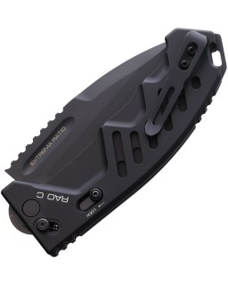 Extrema Ratio  RAO C Crossbar Lock Black MIL-C-13924 burnished Bohler N690 stainless blade Black aluminium handle