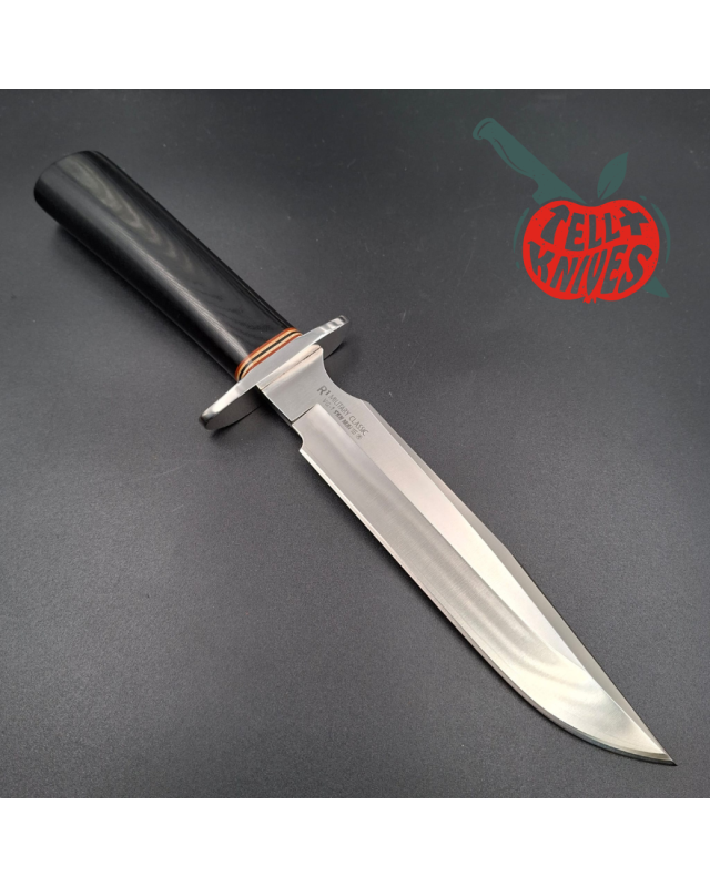 Cold Steel R1 Military Classic VG-1 SAN MAI III steel SEKI Japan steel black micarta handle brown leather sheath