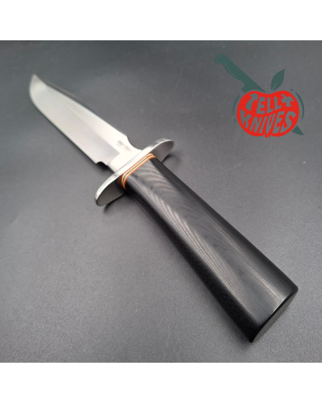 Cold Steel R1 Military Classic VG-1 SAN MAI III steel SEKI Japan steel black micarta handle brown leather sheath