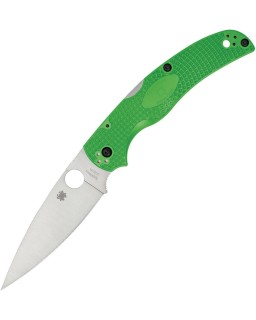 Spyderco Native Chief Salt LC200N stainless steel Green FRN handle