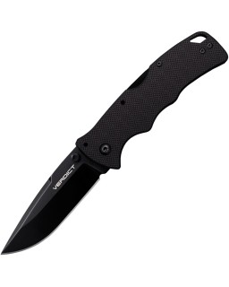 Cold Steel Verdict Folding Knife  AUS-10A Steel Black G10 Handle