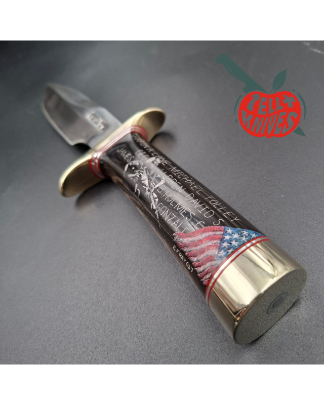 Randall Made Knives 2007 Combat Companion Remember Vietnam Edition forged stainless steel buffalo horn handle 50pces mad