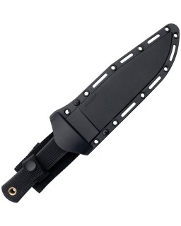 Cold Steel Recon Scout 52100 steel black blade Kray-Ex handle Black Secure-Ex sheath