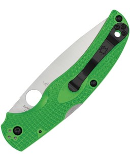 Spyderco Native Chief Salt LC200N stainless steel Green FRN handle