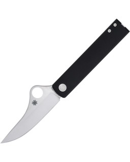 Spyderco Essenza Linerlock N690 steel satin finish G10 handle Raven Knives Design
