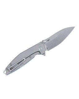CRKT Ibis Linerlock Folding Knife 14C28N Steel Tiffany Blue G10 Handle