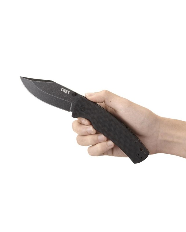 CRKT Ryan Johnson The Gulf Lock CR2795 8Cr13MoV Steel Black G10 Handle RMJ Design