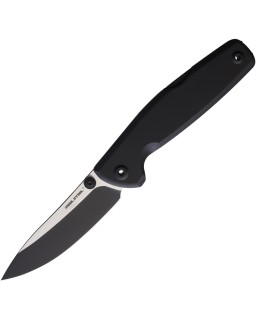 Real Steel Yak Folding Knife  14C28N Steel Black G10 Handle