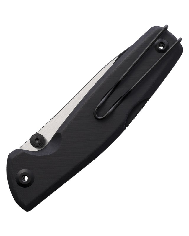 Real Steel Yak Folding Knife  14C28N Steel Black G10 Handle