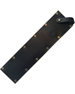 Von Tempsky Golok Machete 8670 High Carbon steel full tang blade wenge wood handle black leather sheath