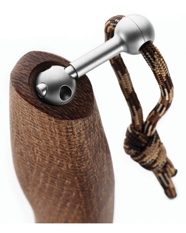 Lionsteel ACHA Fixed Blade M390 Steel Satin Finish Natural Micarta Handle AHBLN