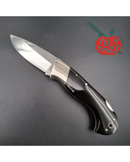 BENCHMADE Pacific Cutlery JODY SAMSON Folding Knife Model 910 stainless steel mirror finish blade black micarta handle