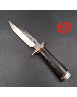 Randall Made Knives Model 1 Mini forged stainless steel black micarta handle Nickel Silver guard Duralumin pommel