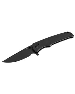 Böker Magnum Blackjay Folding Knife  440A Steel Black G10 Handle