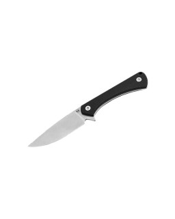 Böker Magnum Brasa Fixed Blade  440C Steel Black G10 Handle