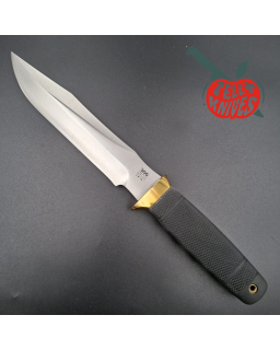 SOG Tech II SEKI JAPAN SK5 carbon steel blade satin finish brass guard Kraton handle Cordura sheath with original box