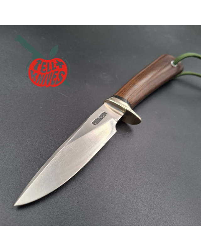 Randall Made Knives 2005 Shop Employee Special Model 26 - 4 Pathfinder S30V steel brown micarta handle nickel silver gua