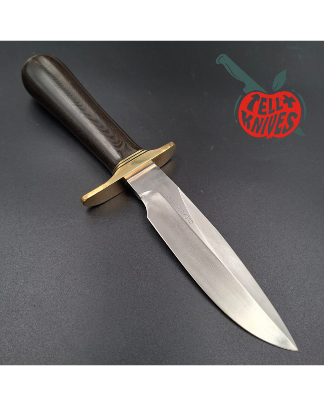 Randall Made Knives Model Combat Companion Limited Edition RKSA 1990 forged carbon steel blade concave black micarta han