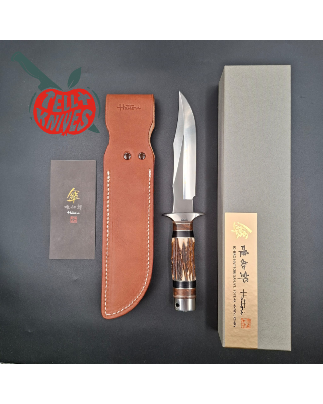 Hattori 傘 SAN Limited Edition SAN-126 S.O.G. Bowie Knife, “Hattori WILD Edition” 5pces