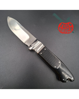 Cold Steel Pendleton Custom Classic Fixed Blade Knife VG-1 SAN MAI black micarta handle brown leather sheath