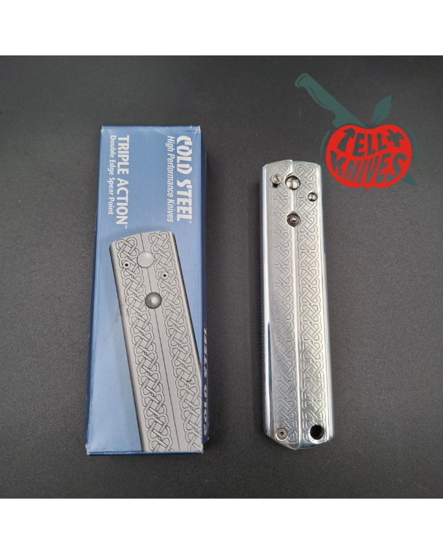 Cold Steel Triple Action Tri-Fold dagger blade VG-1 japanese steel aluminium handle original box