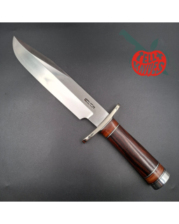 Randall Made Knives Model 12-9 Sportsman Bowie 14 grind forged stainless steel ironwood handle nickel silver guard black