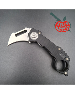 QTRM 2013 QTR-5 Karambit 440C steel stonewash finish blade G10 handle 300 made