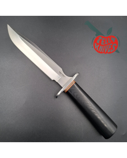 Cold Steel R1 Military Classic VG-1 SAN MAI III steel SEKI Japan steel black micarta handle brown leather sheath