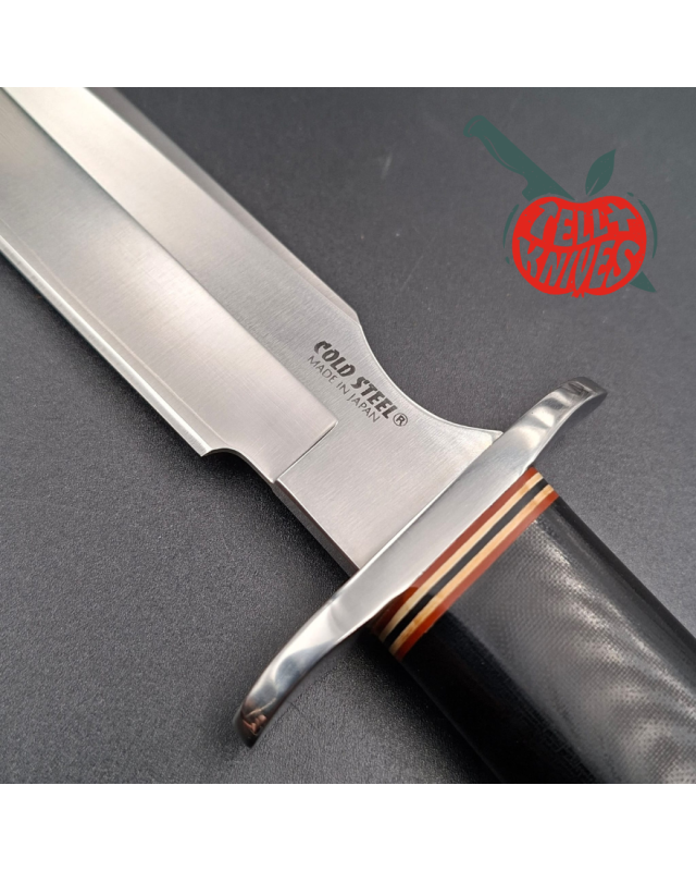 Cold Steel R1 Military Classic VG-1 SAN MAI III steel SEKI Japan steel black micarta handle brown leather sheath