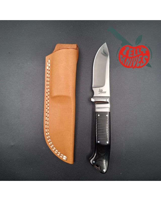 Cold Steel Pendleton Custom Classic Fixed Blade VG-1 SAN MAI black micarta handle brown leather sheath with box