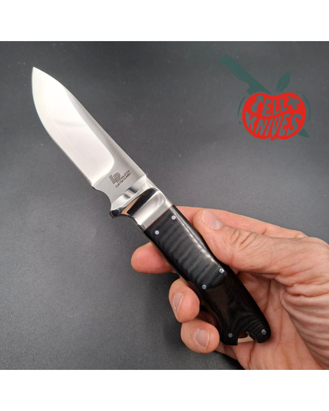 Cold Steel Pendleton Custom Classic Fixed Blade VG-1 SAN MAI black micarta handle brown leather sheath with box