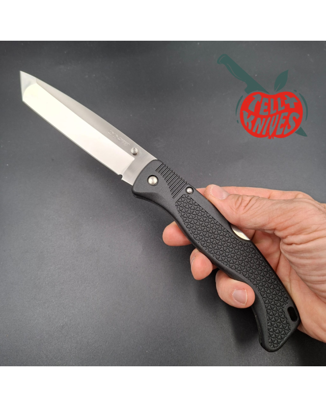 Cold Steel Voyager Tanto XL 1st Gen AUS-6A stainless steel black zytel handle with box 34XT