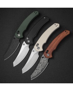 Civivi Sixgill Crossbar Lock Folding Knife Nitro V Black G10 Handle