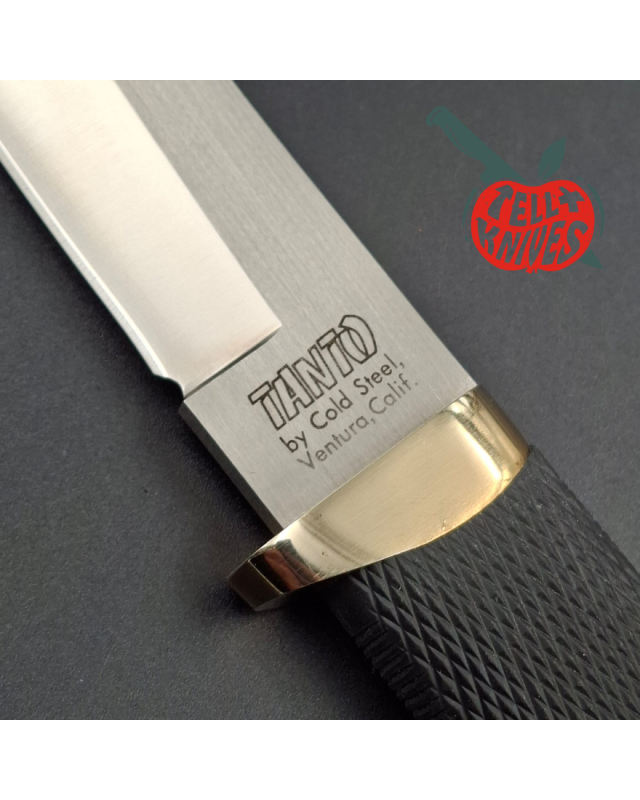 Cold Steel Vintage 80ies Master Tanto 13A AUS8 stainless steel Kraton handle Brass guard and pommel