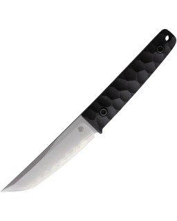 North Mountain Blades Chop Mini Fixed Blade SAN MAI SLD-MAGIC stainless steel sculpted carbon fiber handle black kydex s