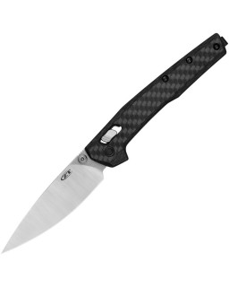 Zero Tolerance  CPM-MagnaCut stainless steel satin finish Carbon Fiber handle Duralock