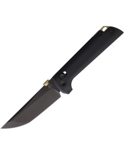 North Mountain Blade Chop2  D2 Crossbar Lock G10 black handle