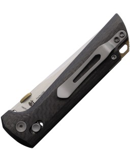 North Mountain Blade Chop2  D2  Forged 5-Layer Copper-Clad Blade Crossbar Lock Carbon Fiber Black Handle