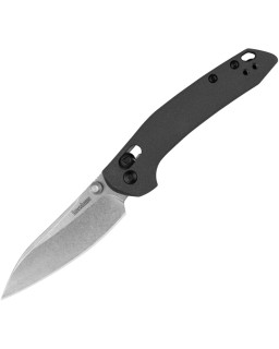 Kershaw Duster DuraLock Stonewash 8Cr13MoV Blade Gray GFN Handle