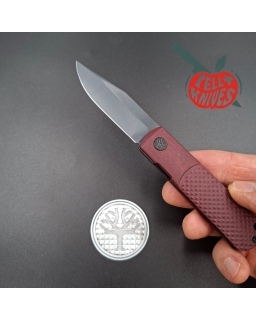 Böker BRLW CPM-MagnaCut steel Black PVD finish Richlite Red handle Fachhandelsmesser 2026