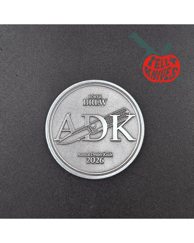 Böker BRLW CPM-MagnaCut steel Black PVD finish Richlite Red handle Fachhandelsmesser 2026