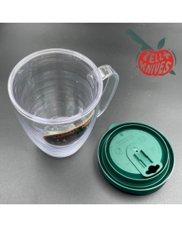 Randall Made Knives - Insulated American Coffee Mug with patch