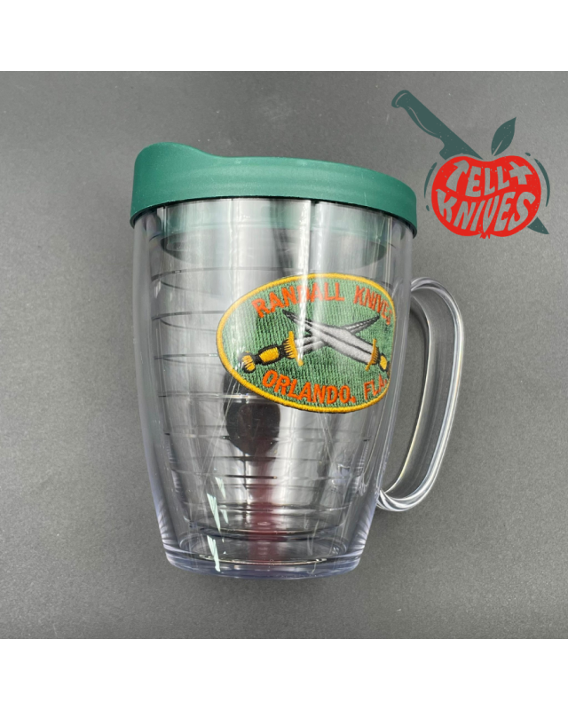 Randall Made Knives - Insulated American Coffee Mug with patch