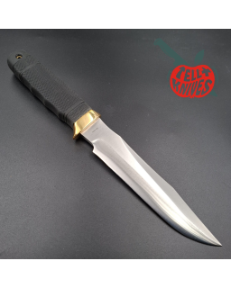 SOG Tech II SEKI JAPAN SK5 carbon steel blade satin finish brass guard Kraton handle Cordura sheath with original box