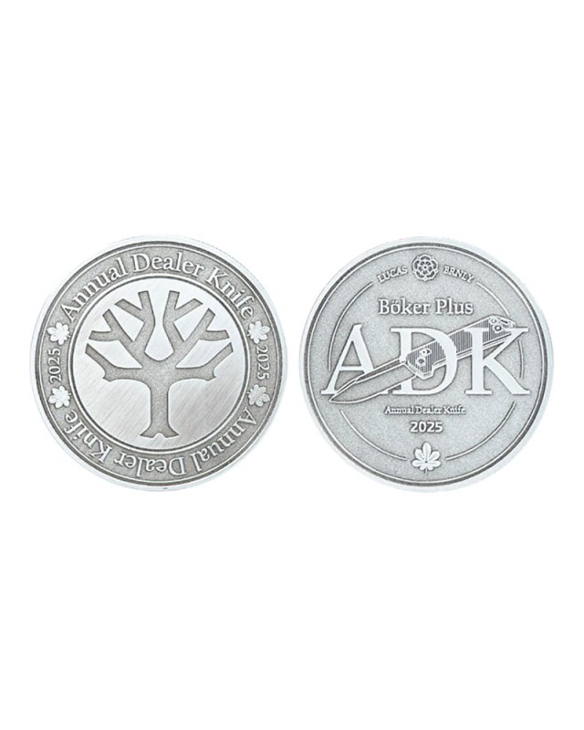 Böker Plus 2025 Annual Dealer Knife Limited Edition 1000pces Nitro-V steel black finish Grey G10 handle Lucas Burnley D