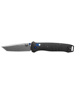 Benchmade Bailout Folding Knife M390 Steel Tanto Blade stonewash finish Carbone Fiber Handle 537_09
